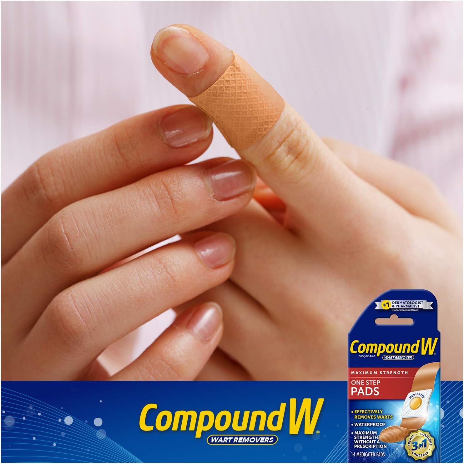 Wart Remover Maximum Strength One Step Pads, 14 - Image 6